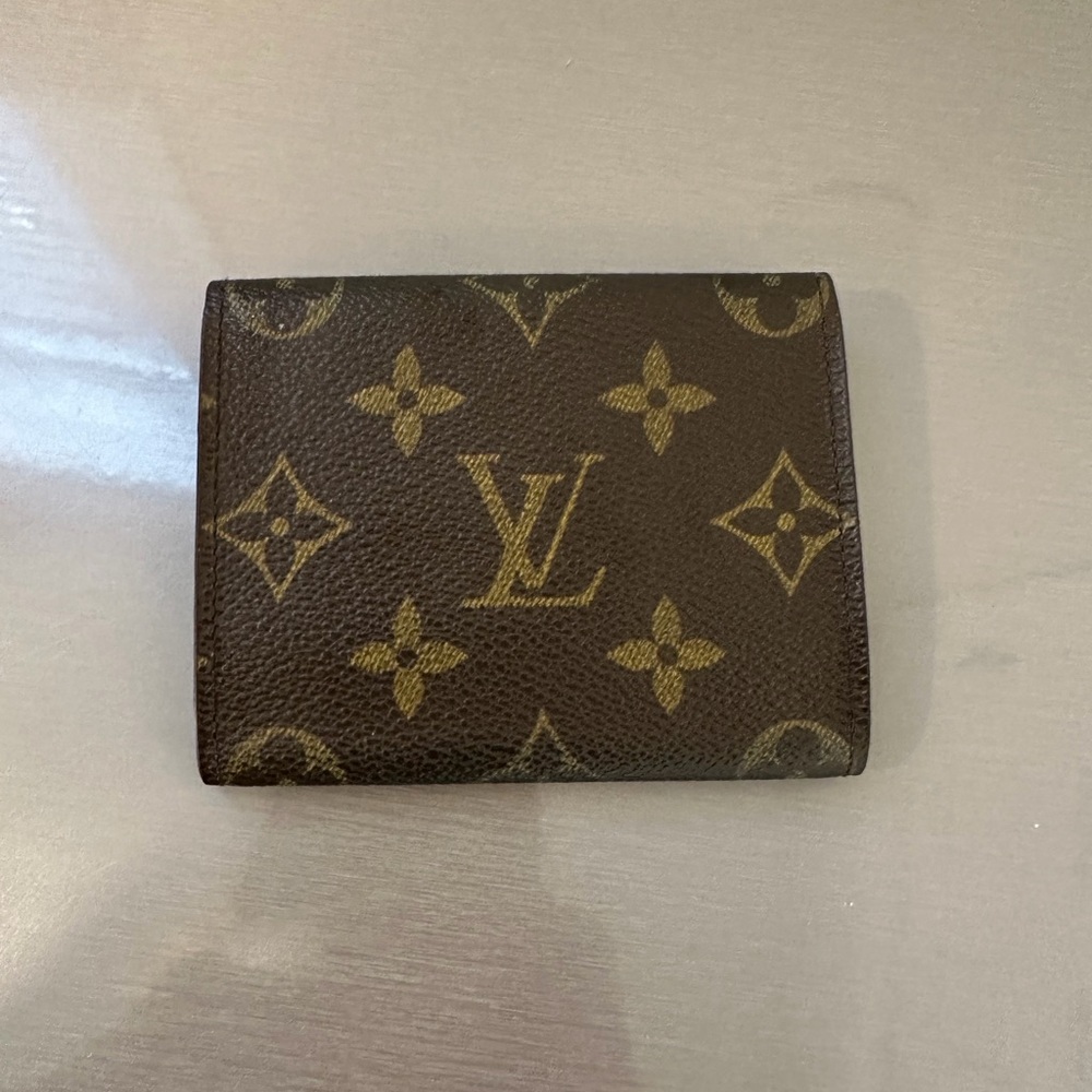Louis Vuitton Brown Monogram Canvas Compact Wallet